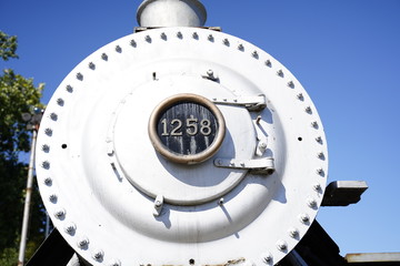 Old Train engine cabooz connector train signs