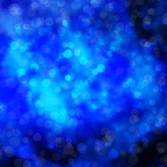 Light BLUE vector texture with circles. Abstract decorative design in gradient style with bubbles. Pattern for booklets, leaflets.