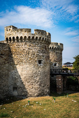 Fototapeta na wymiar Old castle towers