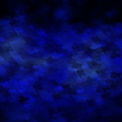 Dark BLUE vector template with rectangles.