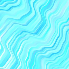 Obraz na płótnie Canvas Light BLUE vector background with bows.