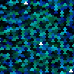 Dark Blue, Green vector pattern in square style. Modern design with rectangles in abstract style. Pattern for websites, landing pages.