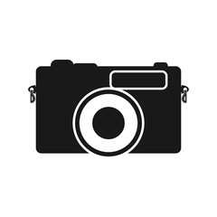 Camera Icon. Flat style vector EPS.