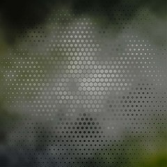 Dark Gray vector layout with circles. Glitter abstract illustration with colorful drops. Pattern for booklets, leaflets.