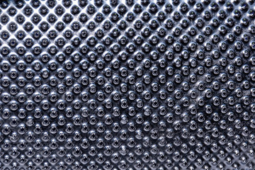 Texture of metal grater for the feet. Close-up of abstract texture. Background.