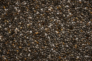chia seed macro close up background texture