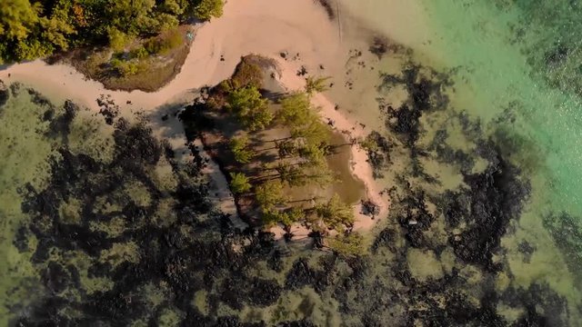 Mauritius Ile Aux Bernache island in 4K