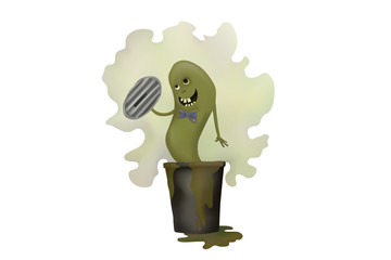 Smelly green Ghost.