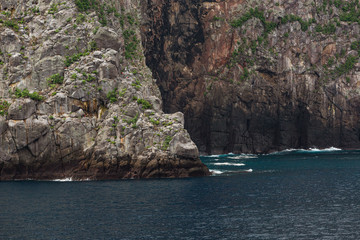 Volcano on the Islands, Galapagos, Pacific ocean