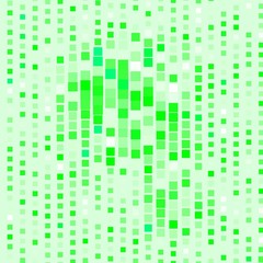 Fototapeta premium Light Green vector template with rectangles. New abstract illustration with rectangular shapes. Template for cellphones.