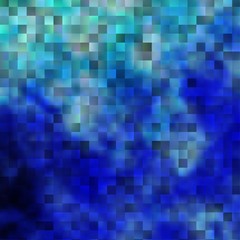 Light BLUE vector backdrop with rectangles.