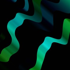 Dark Blue, Yellow vector template with lines. Abstract illustration with bandy gradient lines. Pattern for commercials, ads.