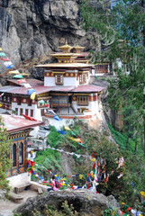 Obraz premium Taktshang monastery, Tiger Nest, Paro, Bhutan