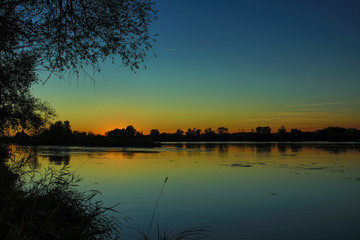 on the banks of the Loire river