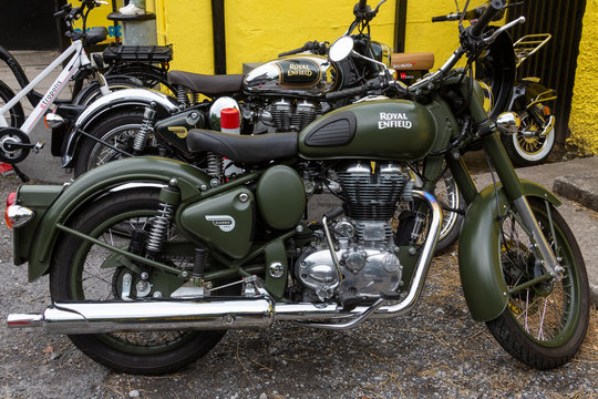 Royal Enfield vintage motorcycles