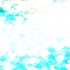 Light Blue, Green vector background with bubbles.