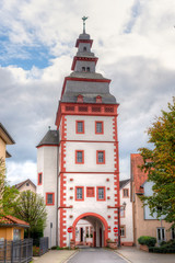 Der Steinheimer Torturm in Seligenstadt, Hessen
