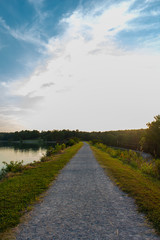 road in the countryside