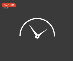 Performance measurement. Icon Vector, logo illustration