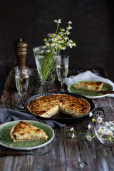 onion pie quiche