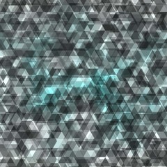 Light BLUE vector background with lines, triangles.