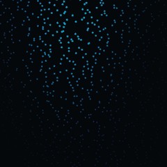 Dark BLUE vector layout with bright stars. Colorful illustration with abstract gradient stars. Pattern for new year ad, booklets.