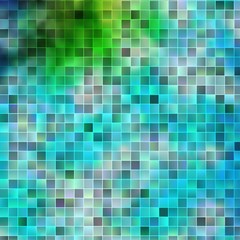 Light Blue, Green vector background with rectangles.