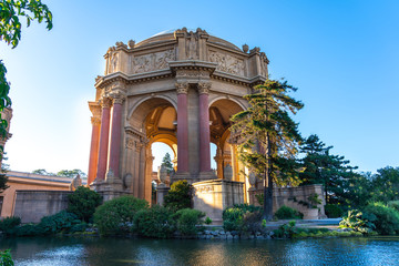 Palace of Fine Art in San Francisco.