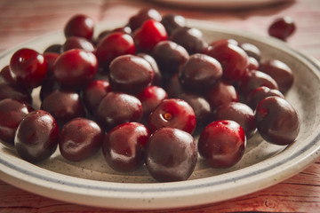 sweet spanish cherries very delicious