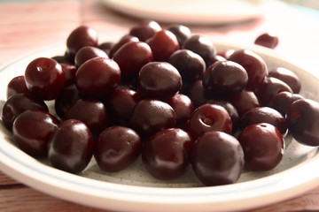 sweet spanish cherries very delicious