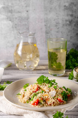 Couscous with chicken