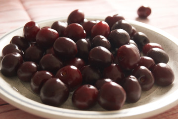 sweet spanish cherries very delicious