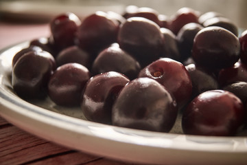 sweet spanish cherries very delicious