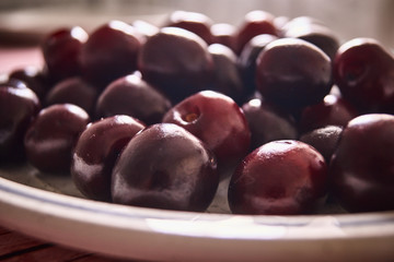 sweet spanish cherries very delicious