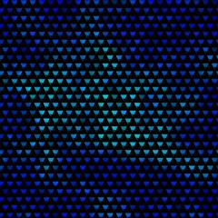 Light BLUE vector backdrop with lines, triangles.