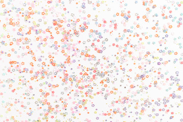 Texture made of colorful little stars