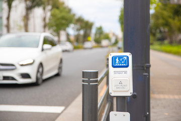 押しボタン式信号 / 目の不自由