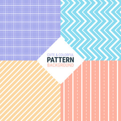 Cute and colorful simple graphic pattern