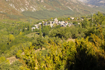 Pueblo de Chía, Huesca, Aragón, Navarra