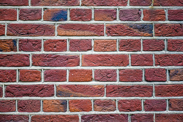 Old rustic brick wall texture. Masonry background.