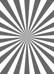 Sunlight vertical abstract background. Grey color burst background. Vector illustration.