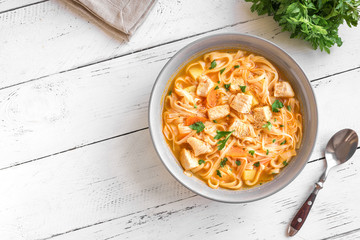 Chicken noodle soup