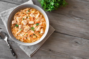 Chicken noodle soup