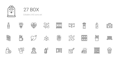 box icons set