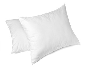 white pillow bedding sleep