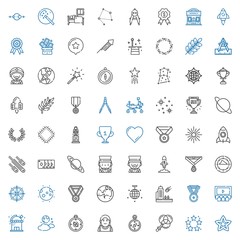Fototapeta premium star icons set