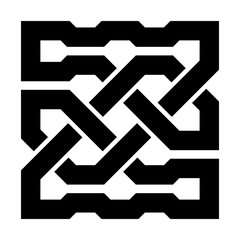 Celtic knot. Abstract ornament. Vector illustration.