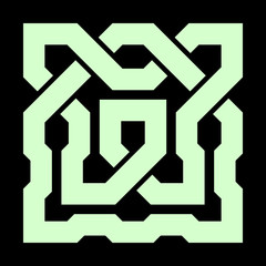 Celtic knot. Abstract ornament. Vector illustration.