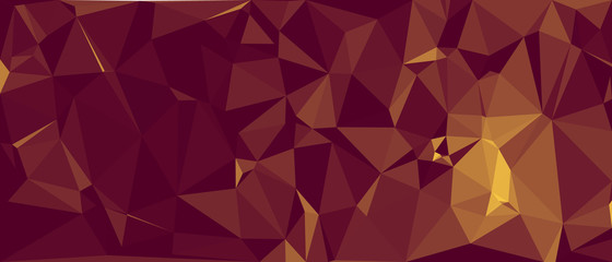 Abstract polygonal background. Triangular geometric pattern. Vector illustration.