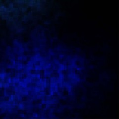 Dark BLUE vector background in polygonal style.